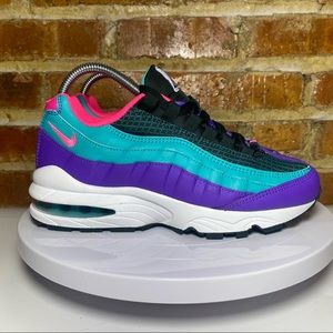 Women's Nike Air Max 95 Now Green Pink